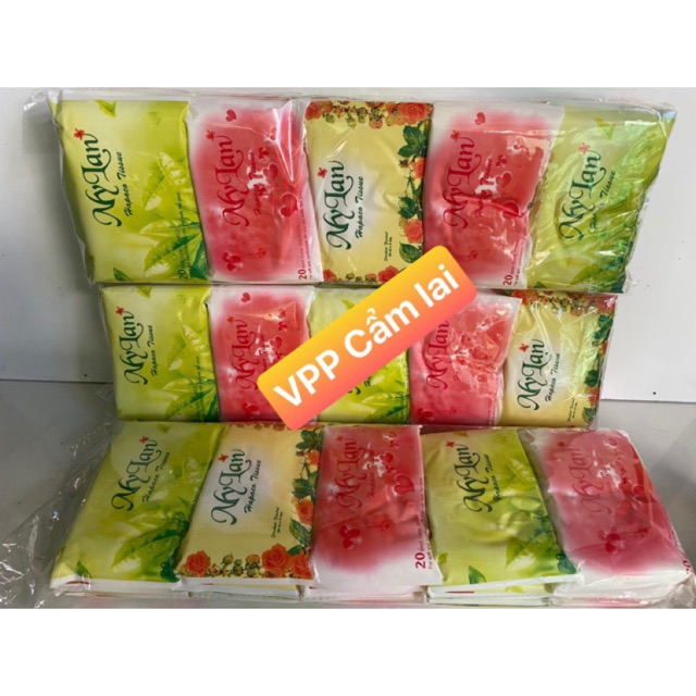 Khăn giấy my lan 1 set 10 gói 200 tờ