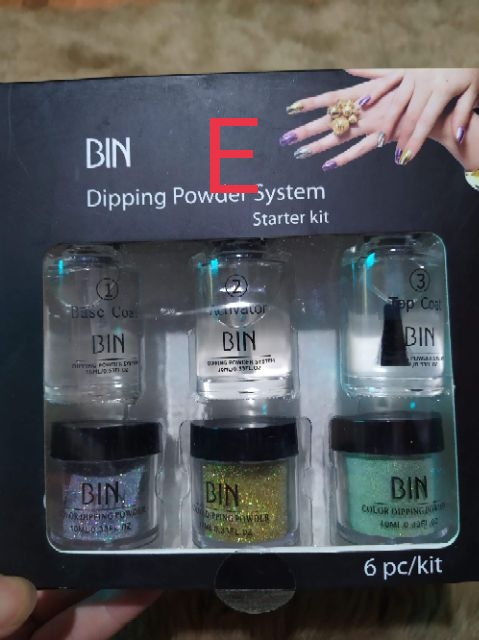 Sét Bột Nhúng Hiệu Bin Gồm Bộ 3 Và 3 Hũ Bột