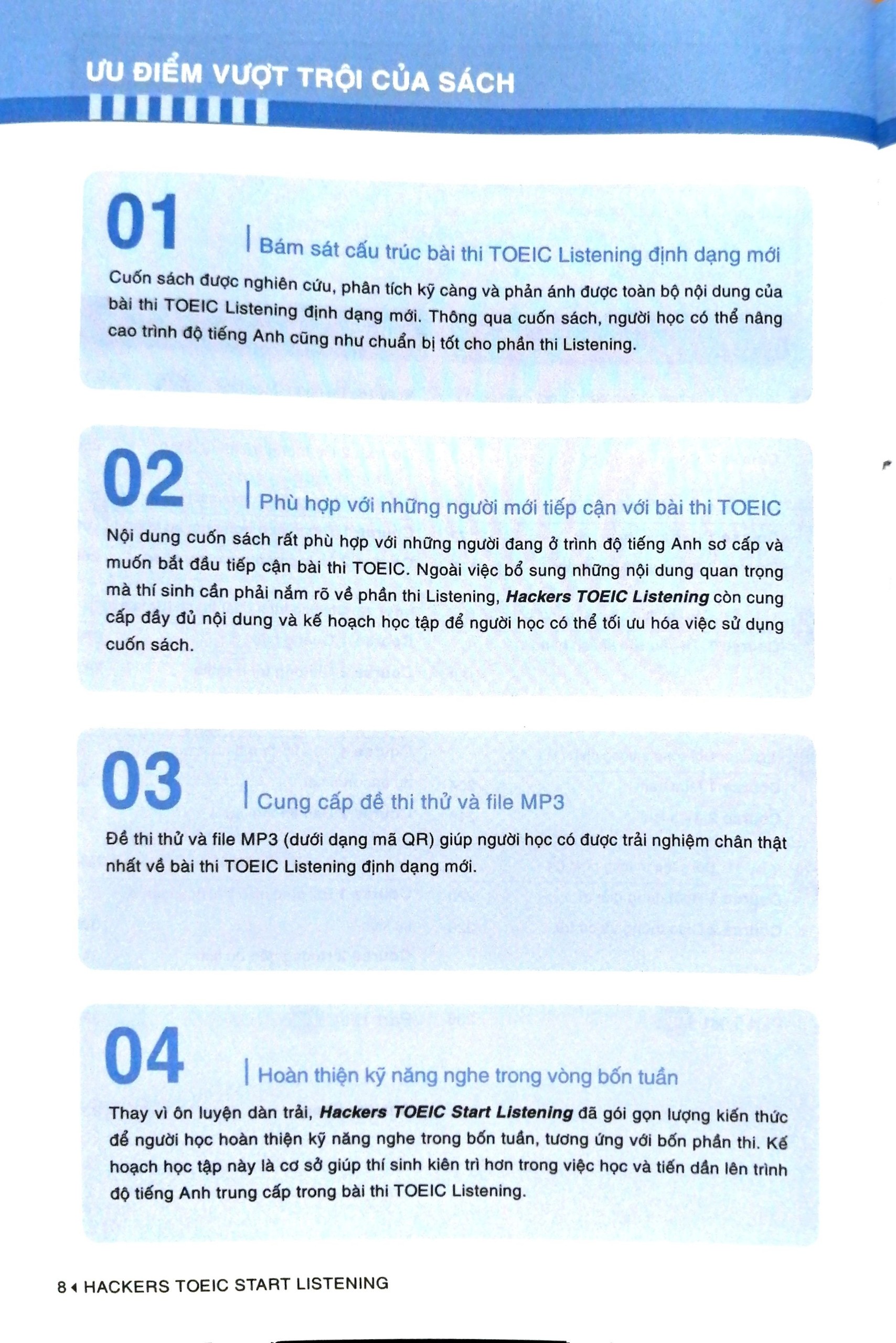 Sách Alphabooks - Hackers Toeic Start Listening