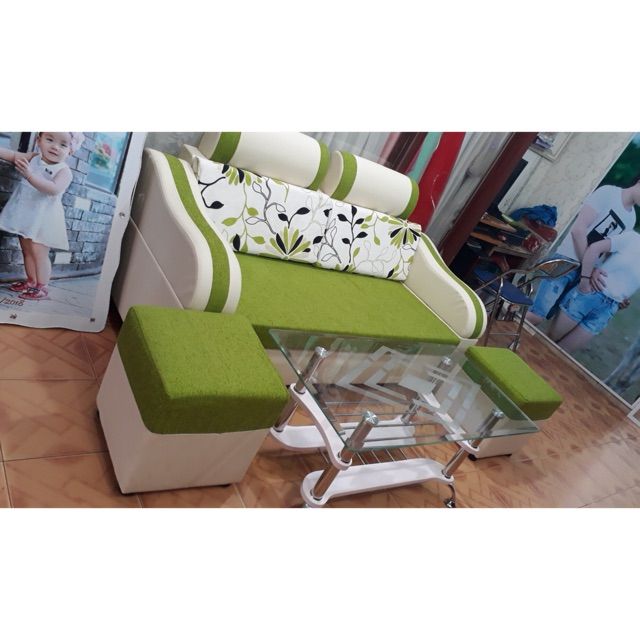 Ghế sofa bộ, bộ sofa mini đẹp