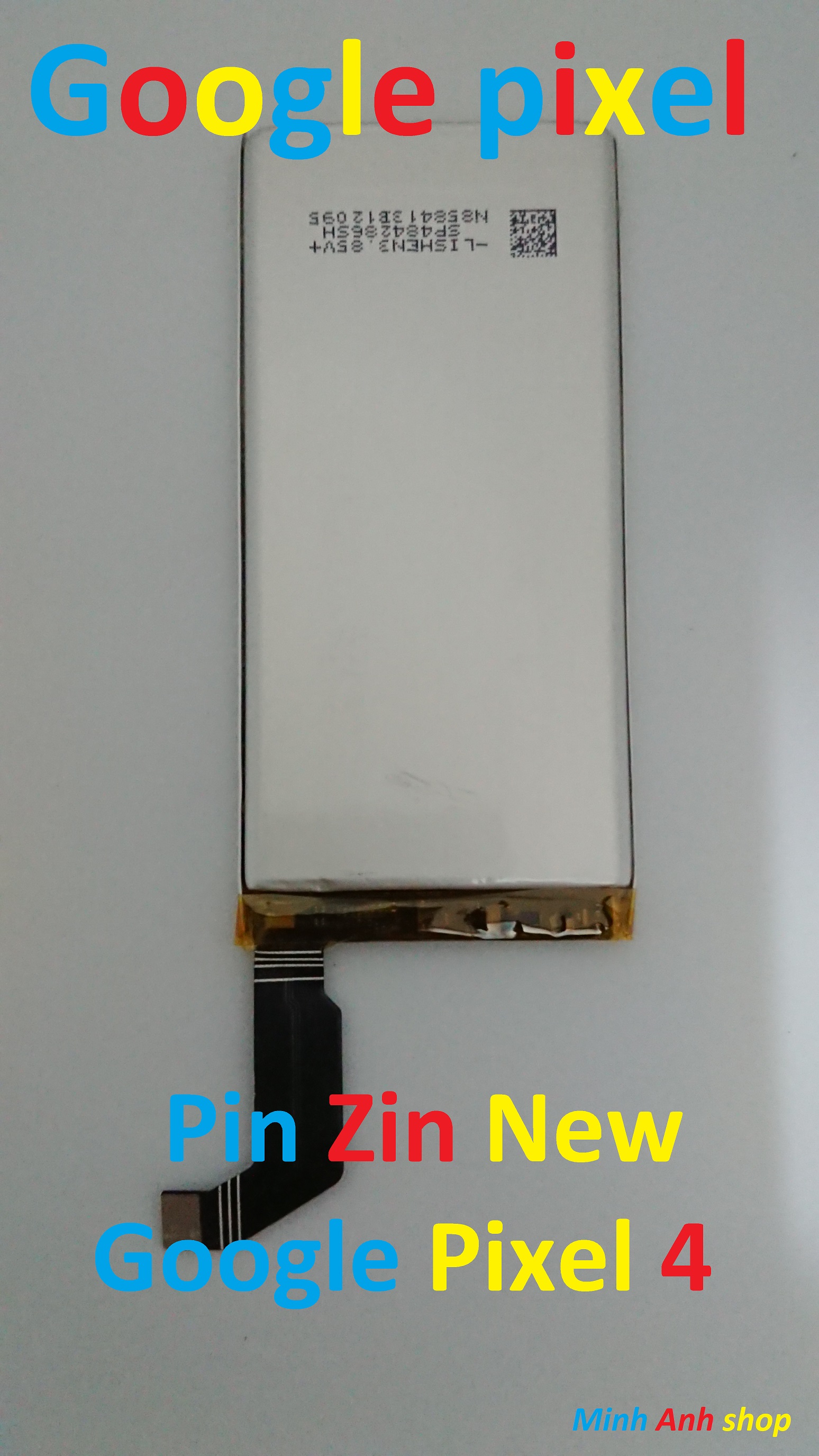 PIN ZIN NEW-ORIGINAL BATTERY GOOGLE PIXEL 4 : G020I-B