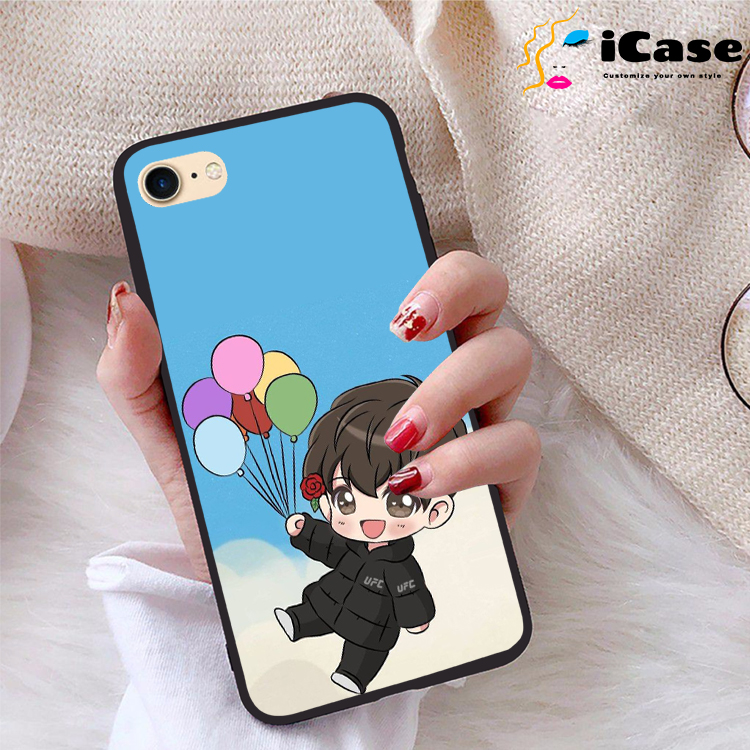 Ốp lưng iPhone 7 viền dẻo TPU BST Chibi