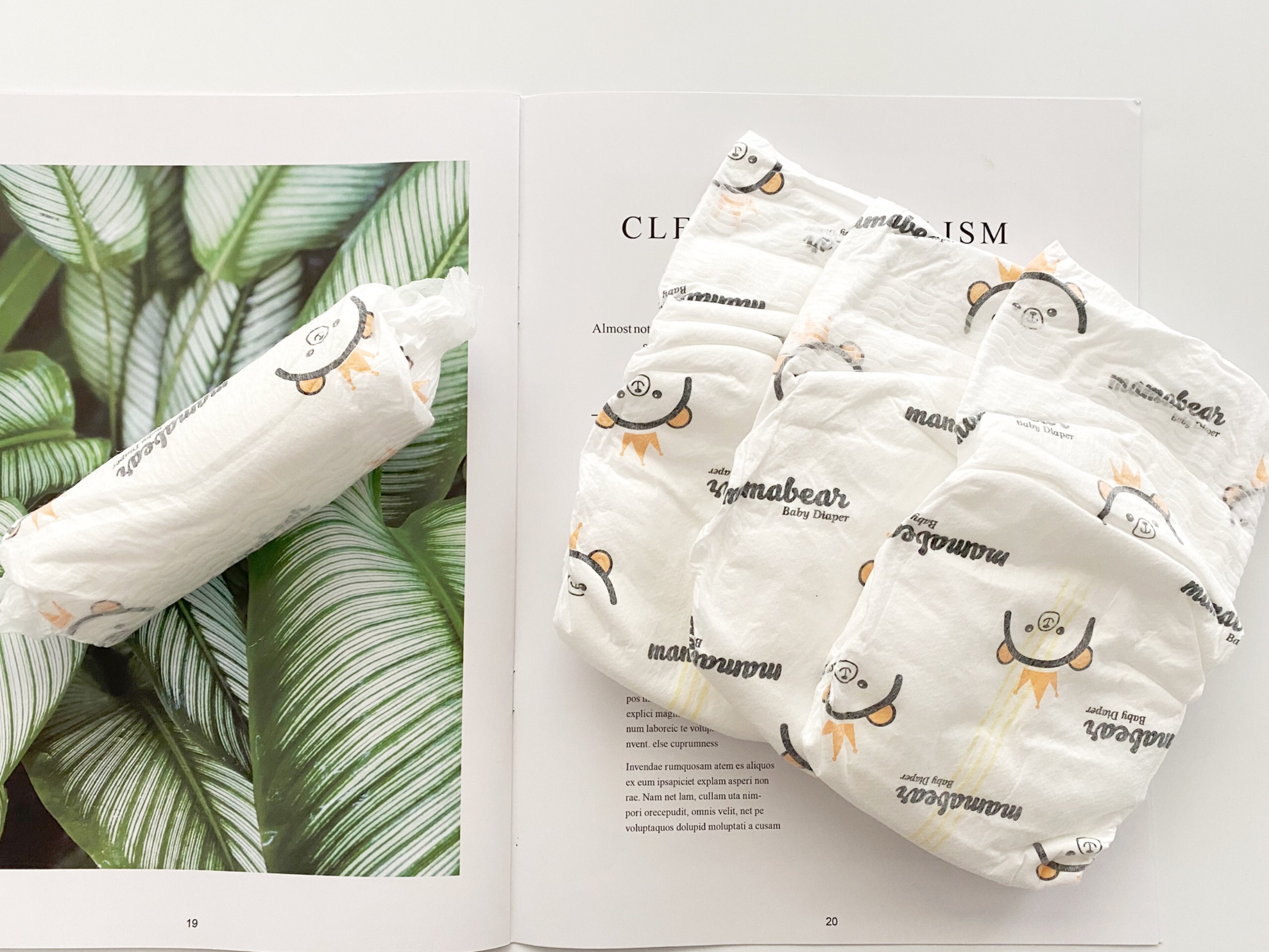 Tã dán Mama Bear cho bé gói 50 chiếc size S-M (date 12/2023)