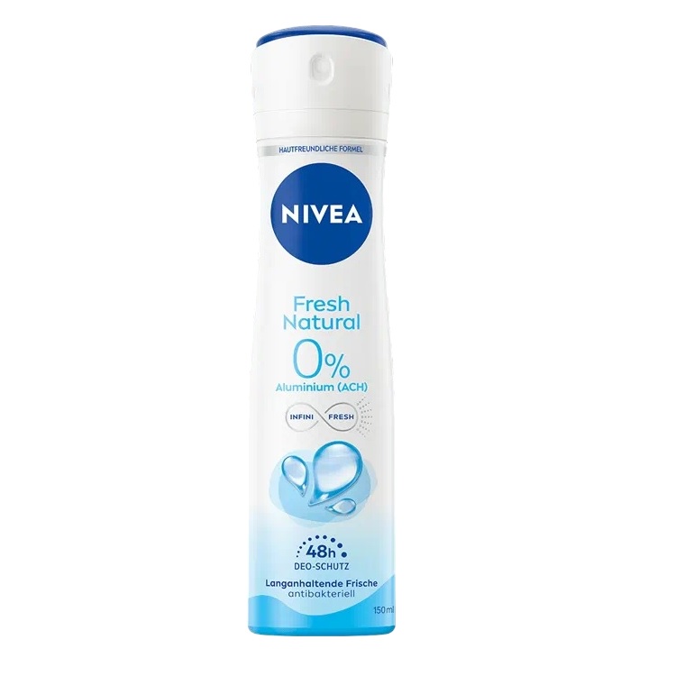 Xịt Khử Mùi Toàn Thân CHo Nữ Nivea 48h 150ml