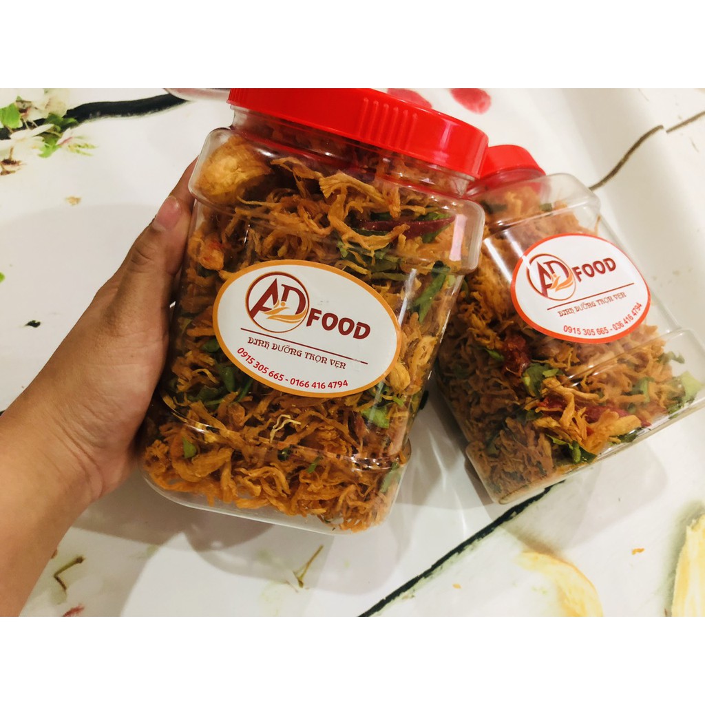 500g khô gà lá chanh loại ngon