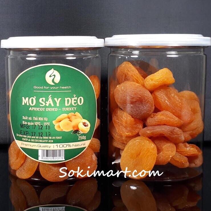 Mơ sấy dẻo Thổ Nhĩ Kỳ - 250g