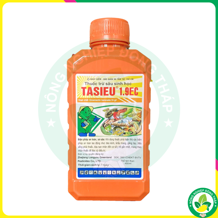Thuốc Trừ Sâu Sinh Học TASIEU 1.9EC (Chai 450ml)