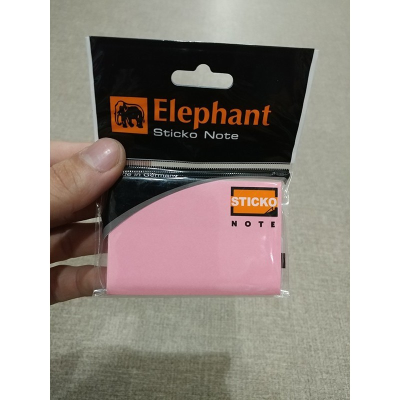 Giấy ghi chú, giấy note Elephant 2x3cm (Thái Lan)