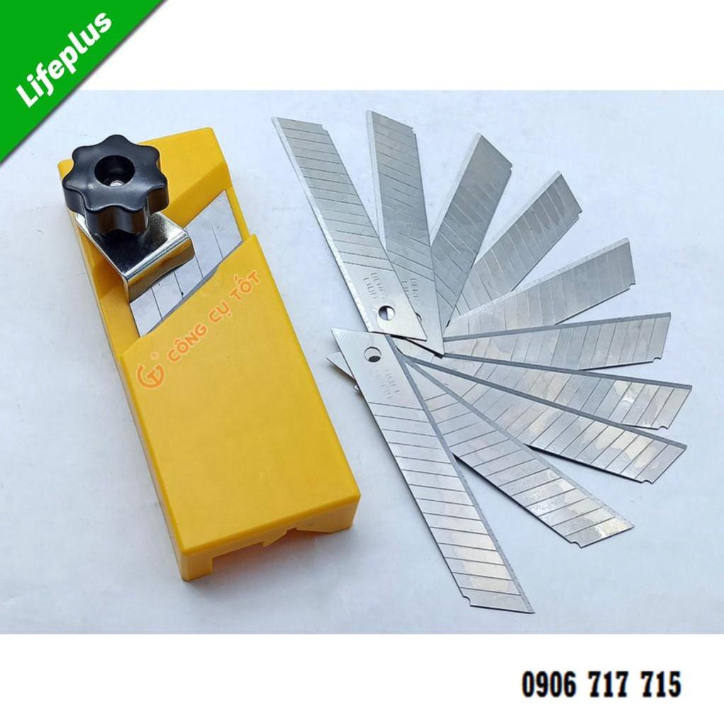 Dao gọt chỉ và bào cạnh gỗ dùng lưỡi dao rọc giấy _TKDN