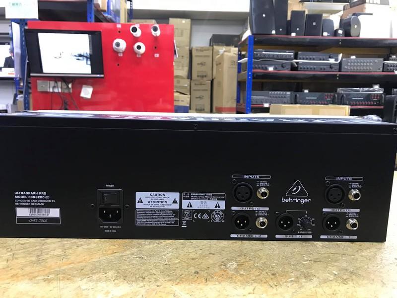 EQUALIZER BEHRINGER FBQ6200HD Ultragraph PRO