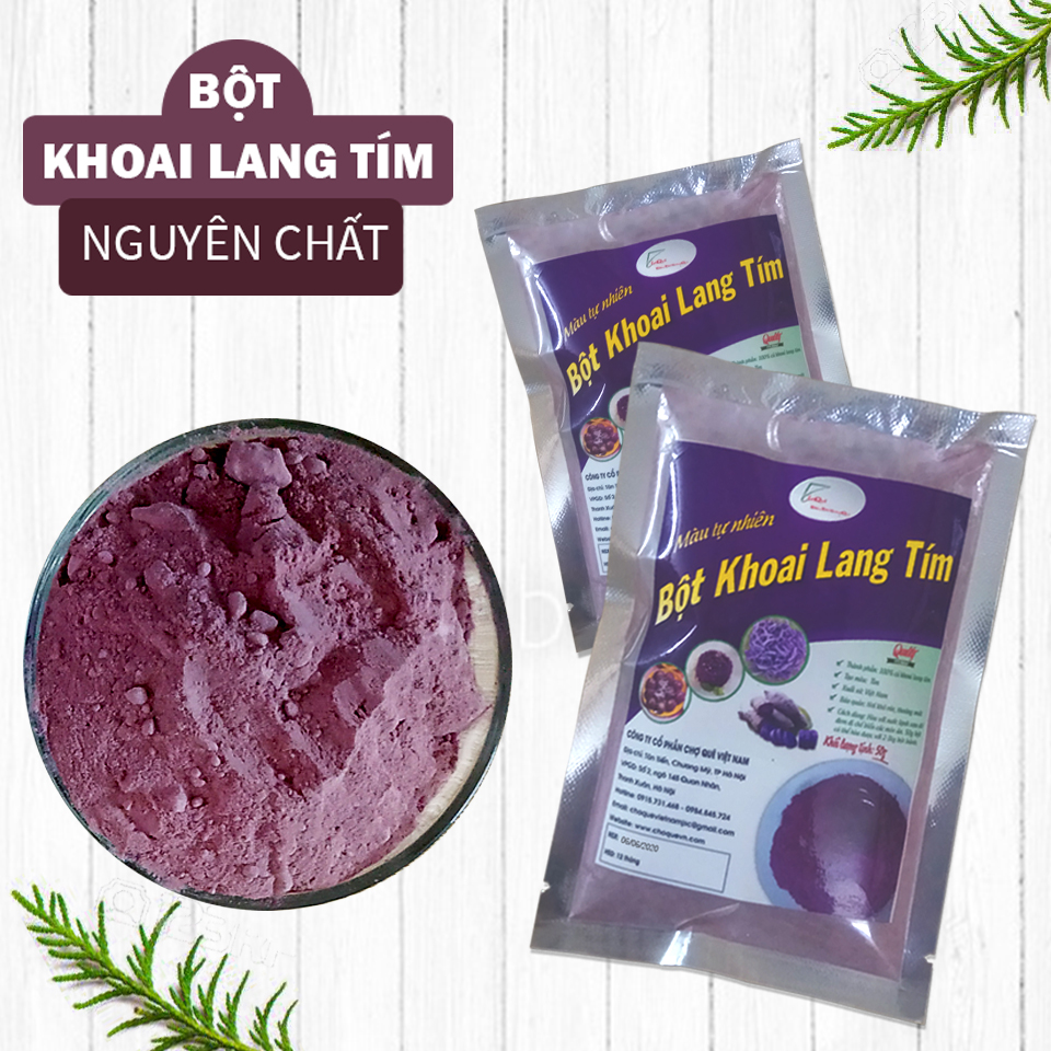 Bột Khoai Lang Tím Nguyên Chất 20g