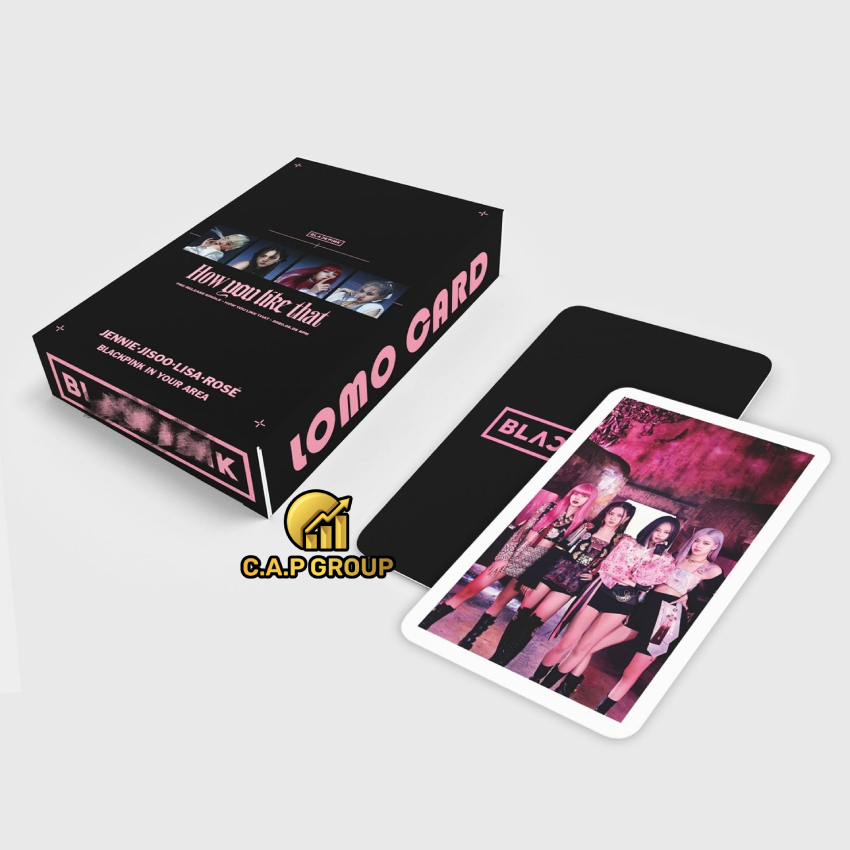 Lomo card BLACKPINK how you like that Kpop Idol album