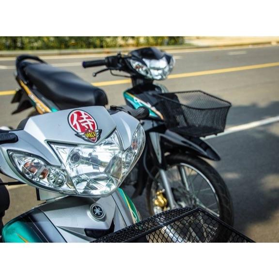ốp đầu trước sirius hello bạc đỏ