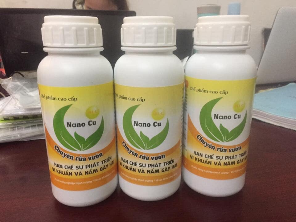 CHẾ PHẨM SINH HỌC NANO ĐỒNG RỬA VƯỜN HLC