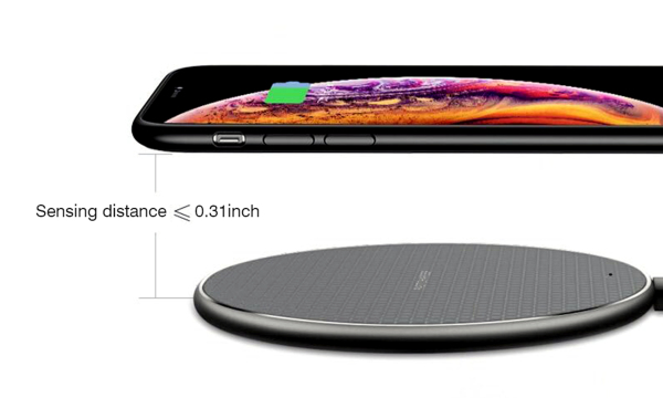 hot style▣❦  Sạc Nhanh Không Dây  Qi đế sạc không dây Di Động Chống Trượt Cho Samsung iPhone Huawei Xiaomi Bộ Sạc Không Dây