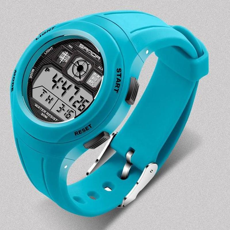 Đồng hồ điện tử thể thao thời trang trẻ em dây cao su Sanda PKHRSA005 (44 mm) bán chạy