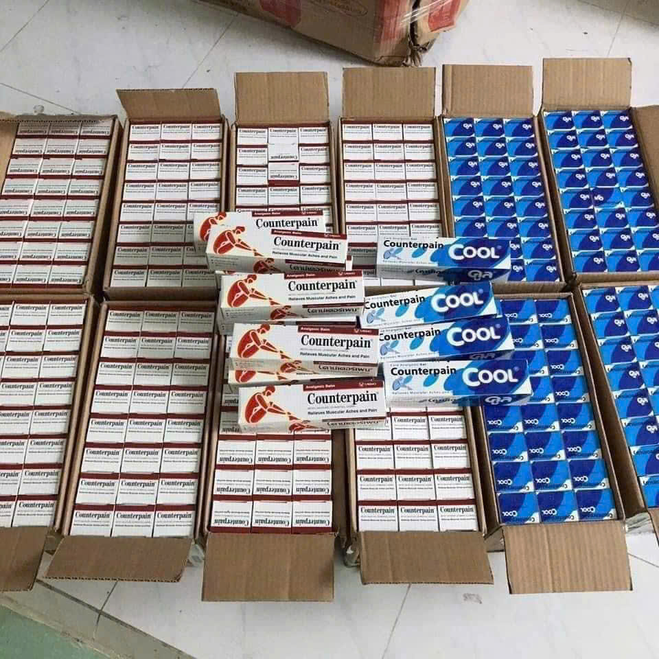 [HCM](Đỏ 120gr) Cao xoa bóp Counterpain Thái Lan (xoa bóp nóng)