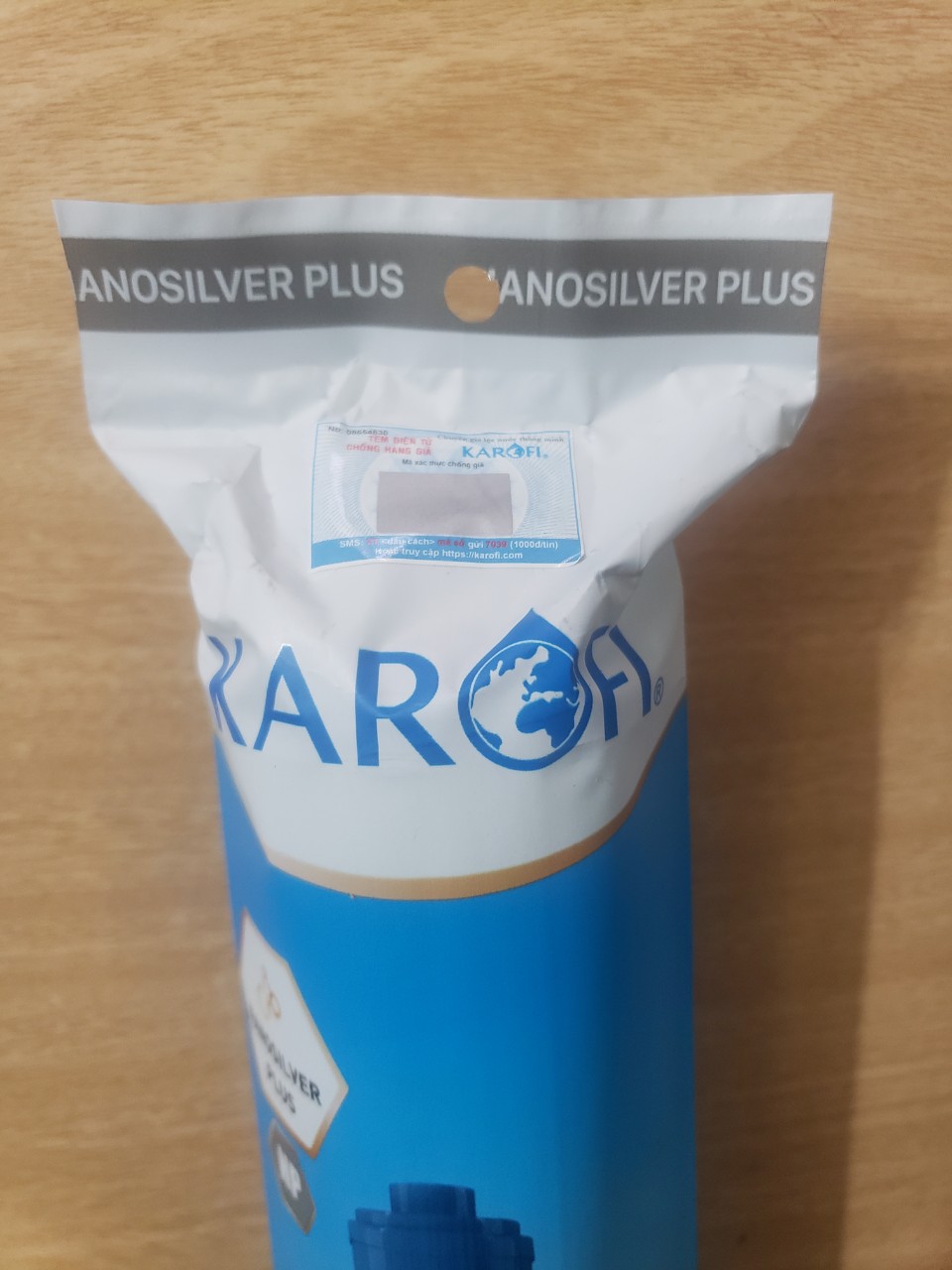 (HCM) Lõi Lọc Nước KAROFI Số 9- NANO SILVER PLUS (NP)