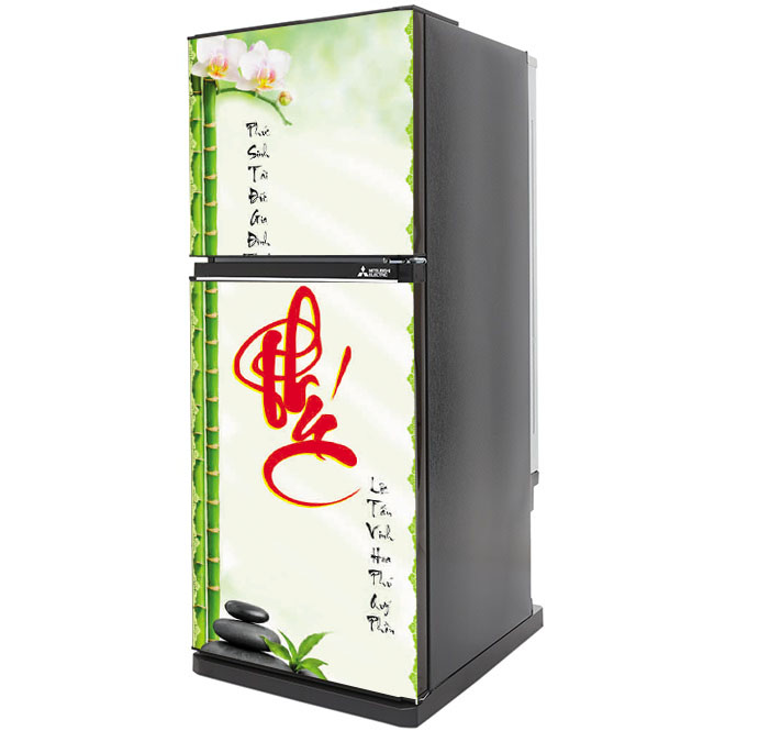 [HCM]Decal dán tủ lạnh - Mẫu Chữ Phúc - Chất liệu cao cấp