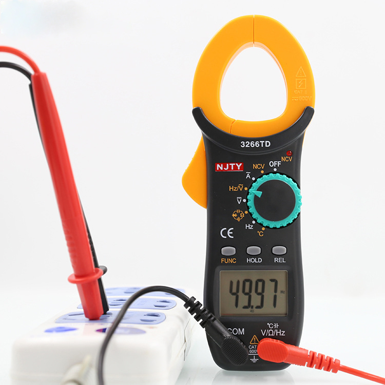 Ampe kìm njty 3266td, đồng hồ vạn năng đo tụ,tần số, nhiệt độ
