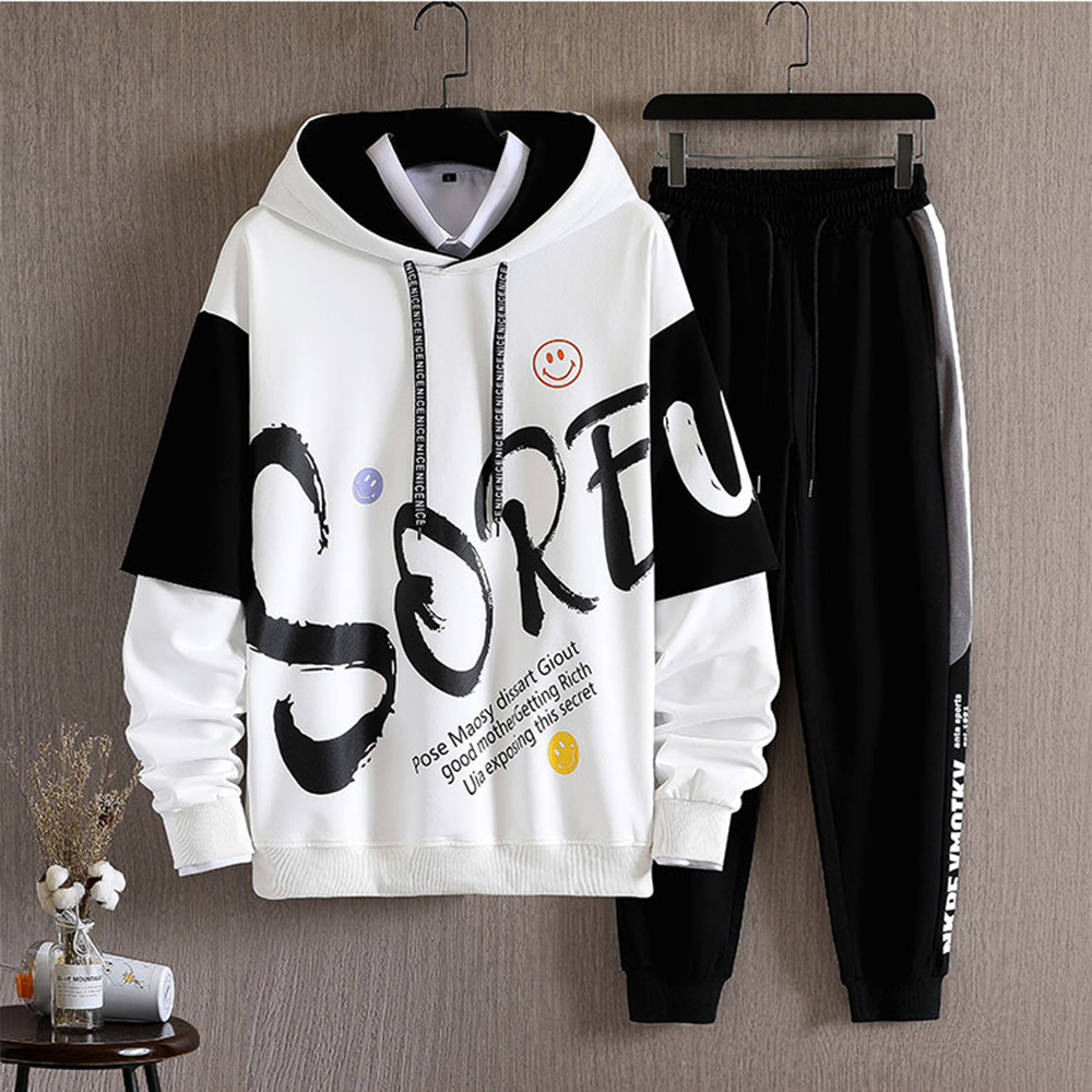 Bộ Quần Áo Khoác Nhẹ Nam Mùa Đông Áo Hoodies SORF Kết Hợp Quần Jogger Phối Viền Sọc Trẻ Trung Hot Trend Năm 2024 Thời Trang 4MEN SET NAM 90000186