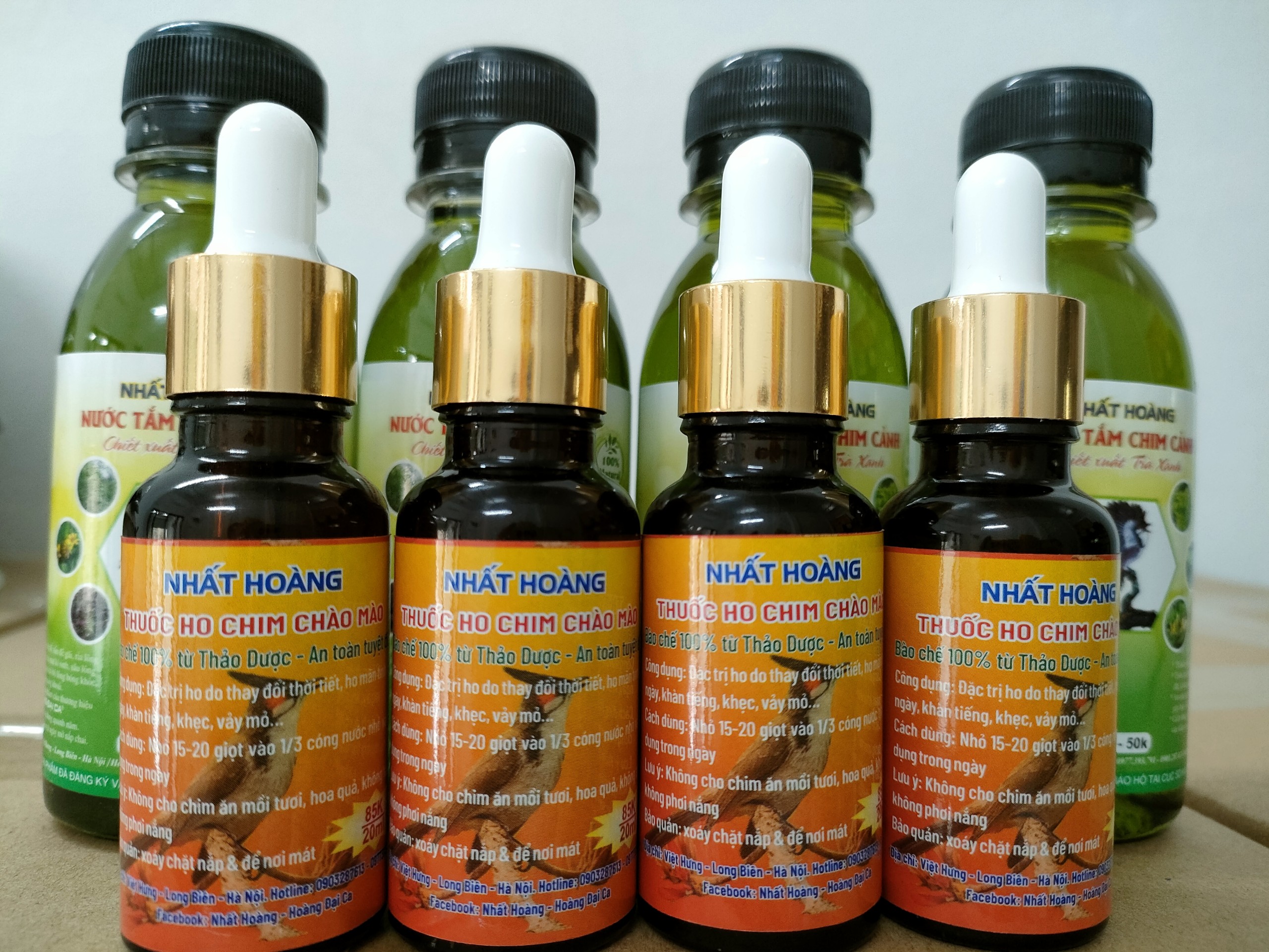 Thuốc ho Nhất Hoàng dành cho chào mào