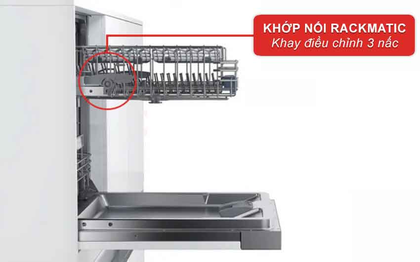 Máy Rửa Bát Âm Toàn Phần Bosch SMV6ZCX00E Serie 6