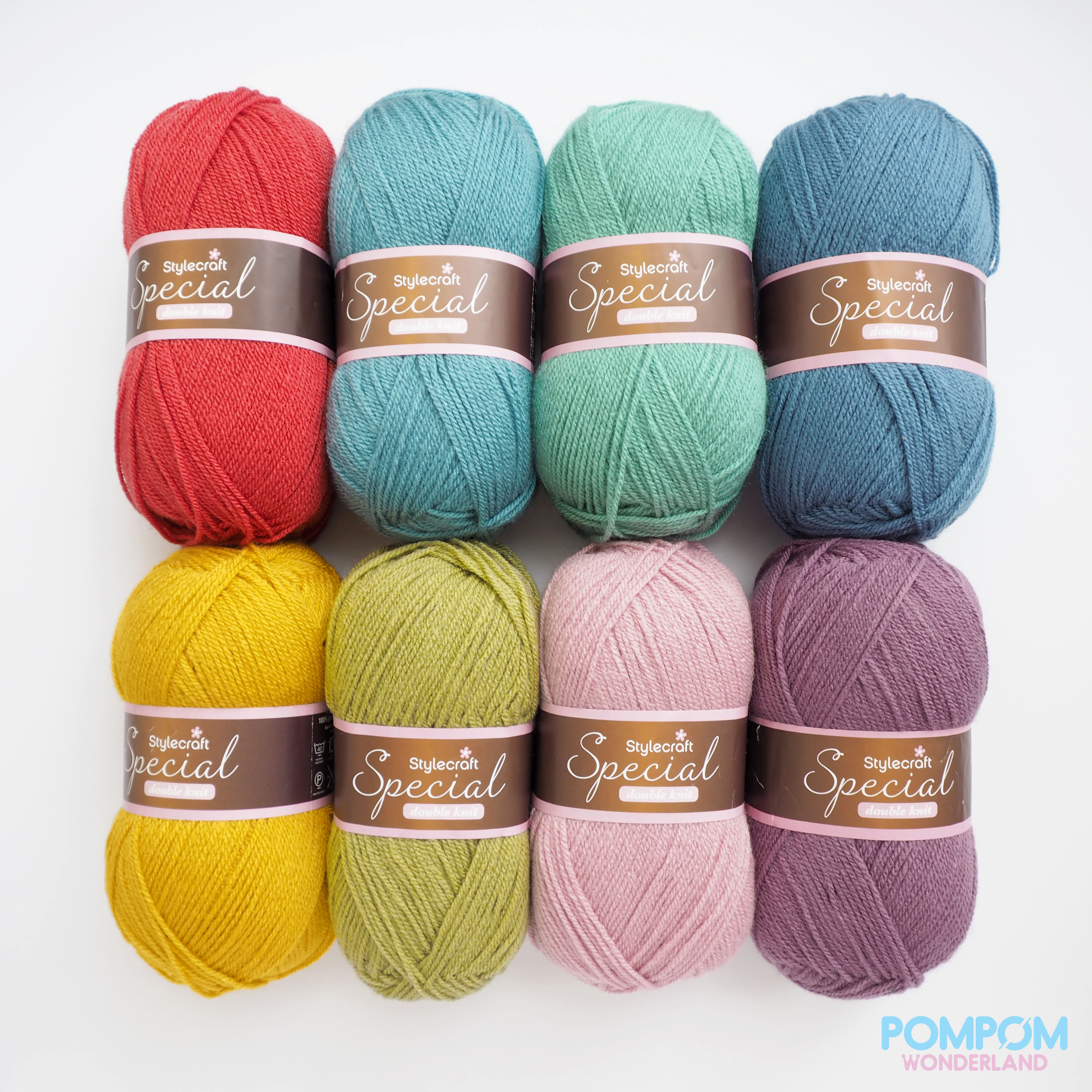 Len sợi Acrylic Stylecraft Special DK (Tông màu trầm)