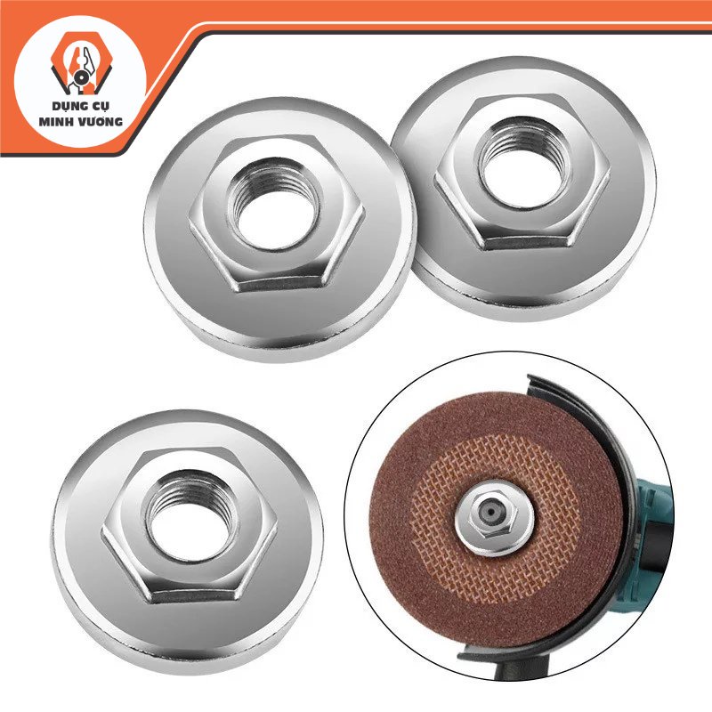 Ốc vặn máy mài góc, ốc kẹp máy mài gốc 1 tấc - 100mm.
