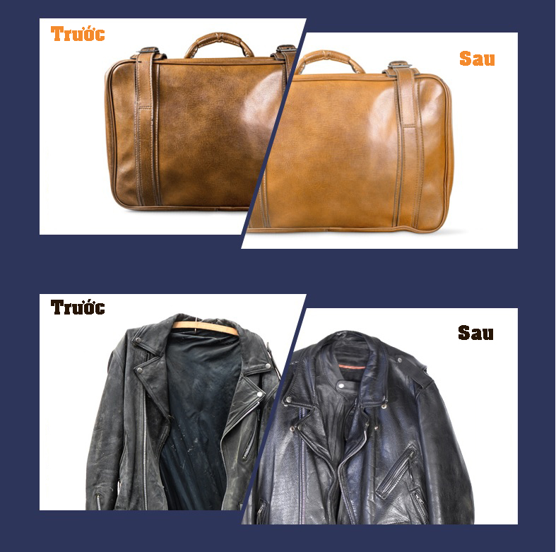 Xi đánh bóng ghế da, túi da, đồ da Tarrago balm