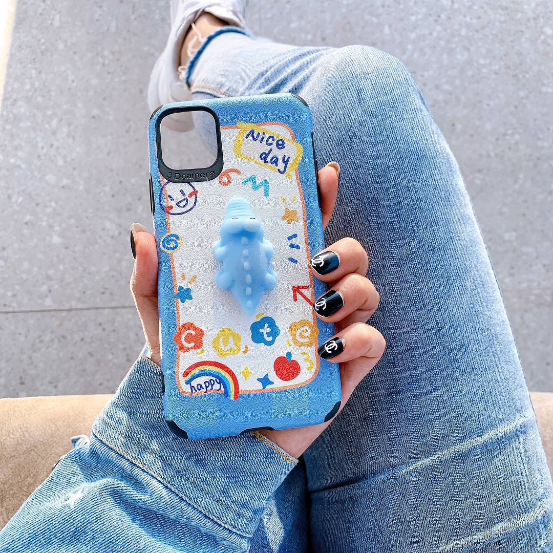Ốp Lưng Da IMD Hình Nổi Pokemon