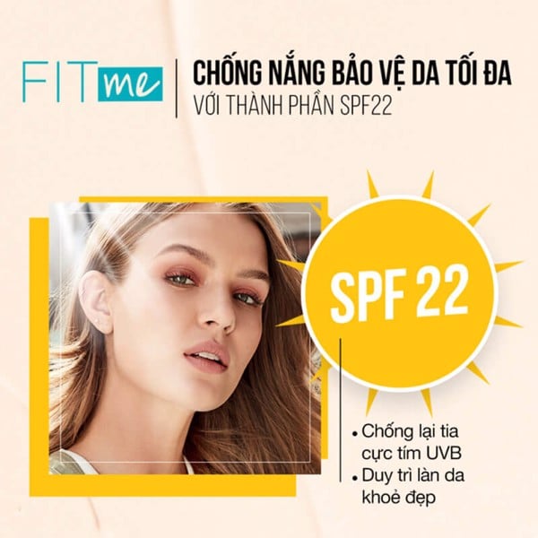 Kem Nền Maybelline FitMe SPF22 30Ml