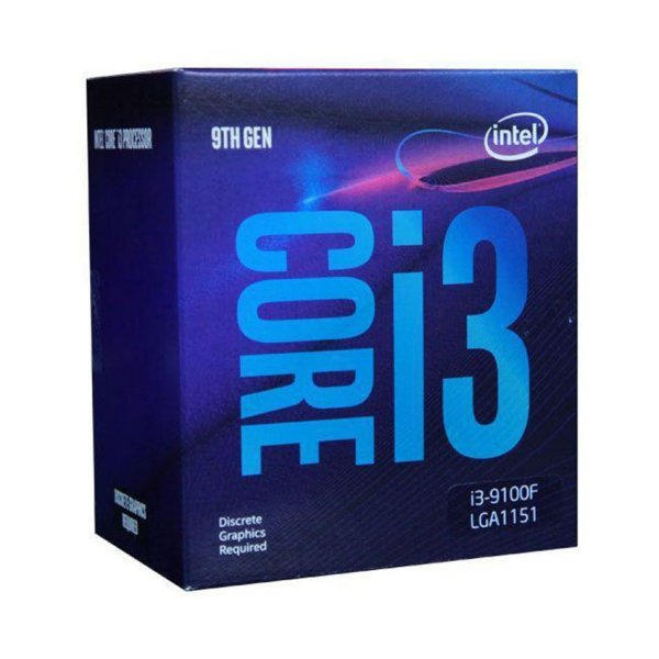 CPU Intel Core i3-9100F (3.6Ghz, 4 nhân 4 luồng, 6MB Cache, 65W) Socket 1151-v2 - Đã Qua Sử Dụng, Không Kèm Fan