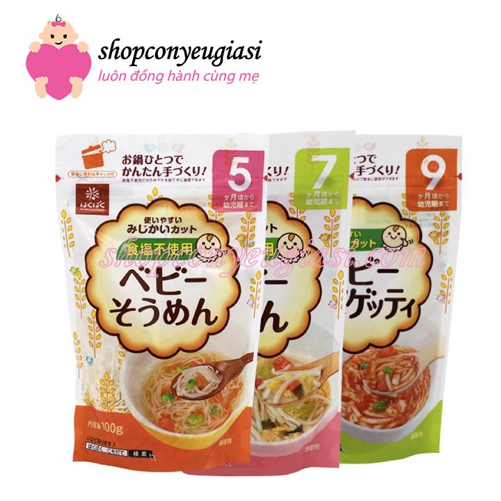 [HCM]Mì Somen Hakubaku Nhật Bản - Cho Bé Từ 5 Tháng