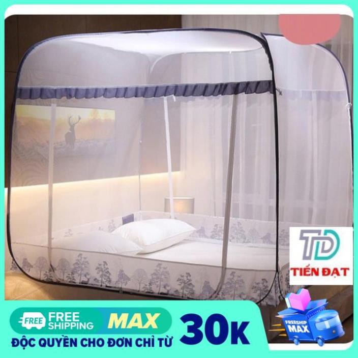 màn mùng cao cấp có chân viền tiến đạt