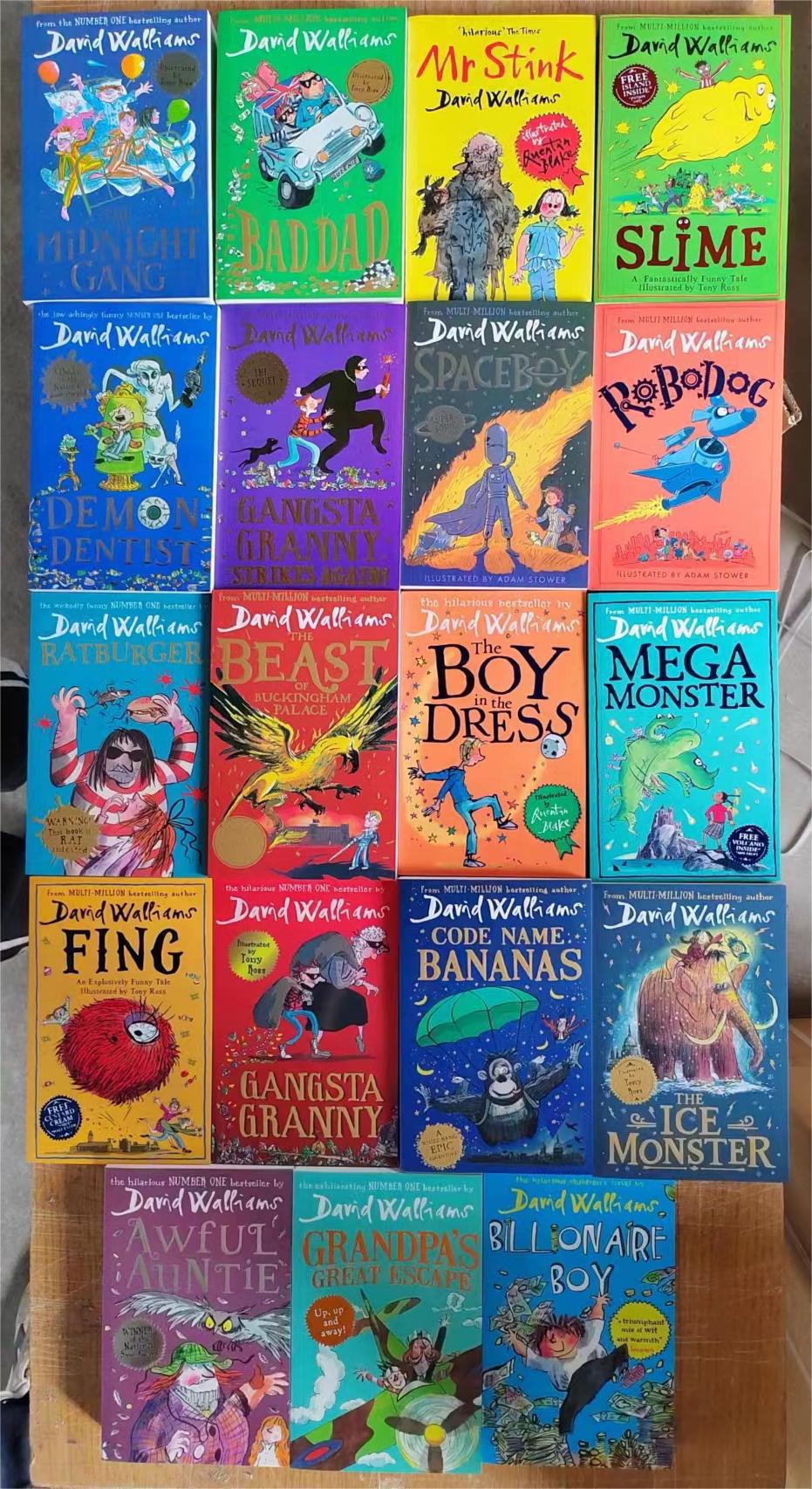 Bộ nhập mới nhất 19q - the world of david walliams