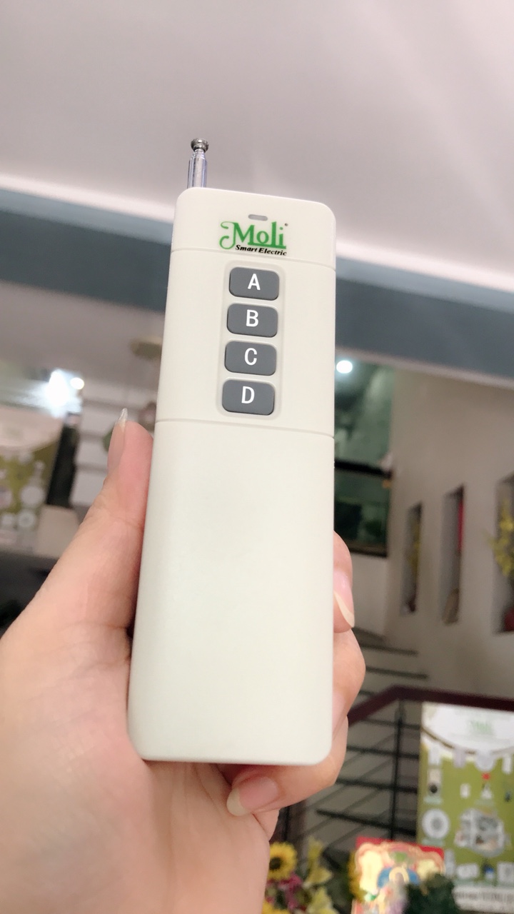 [HCM]REMOTE 4 LỆNH ĐIỀU KHIỂN TỪ XA 500M