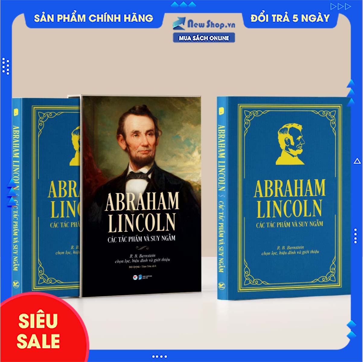 Sách - abraham lincoln - các tác phẩm và suy ngẫm - newshop