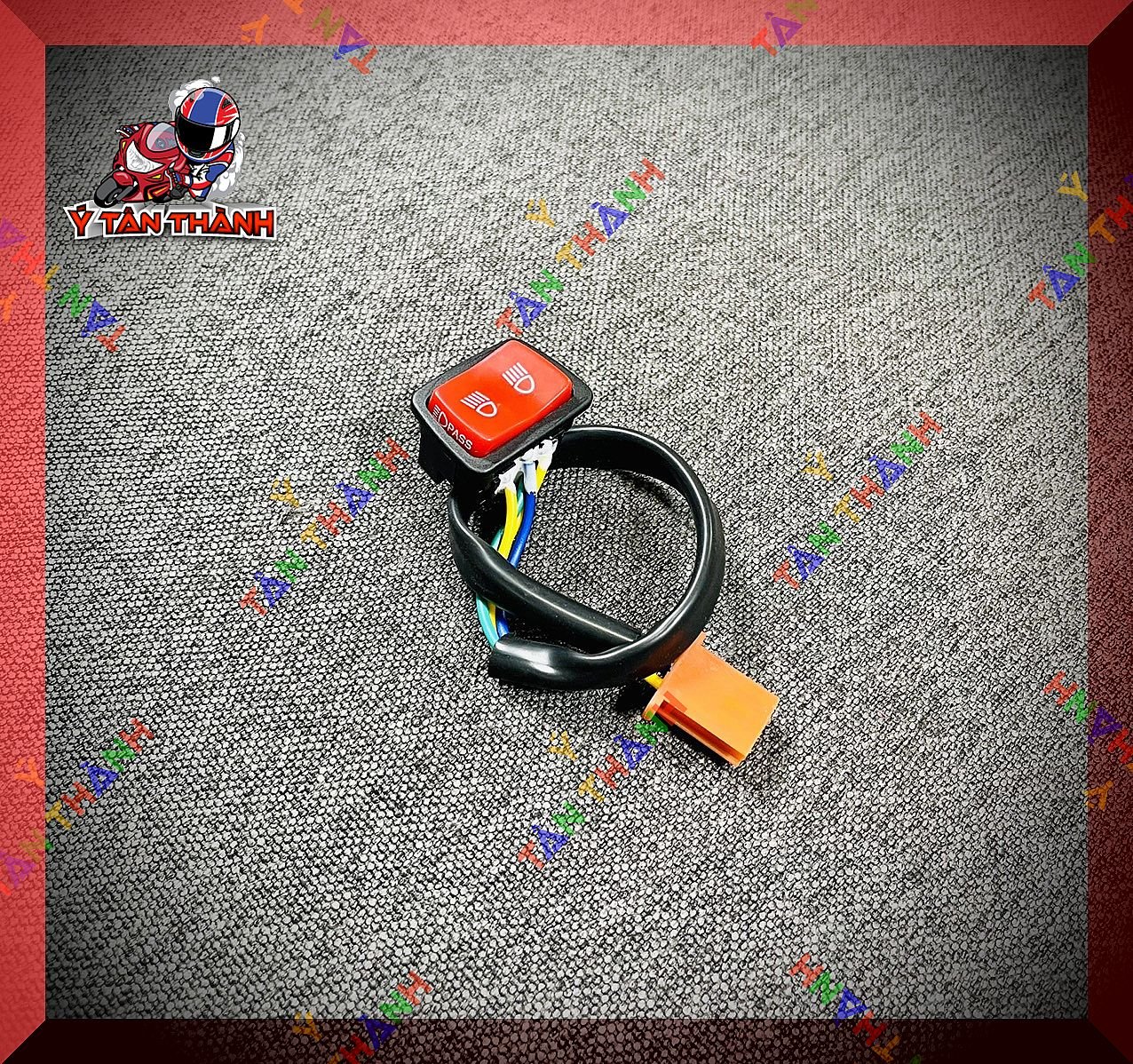 Nút passing Đỏ cho cùm công tắc NVX