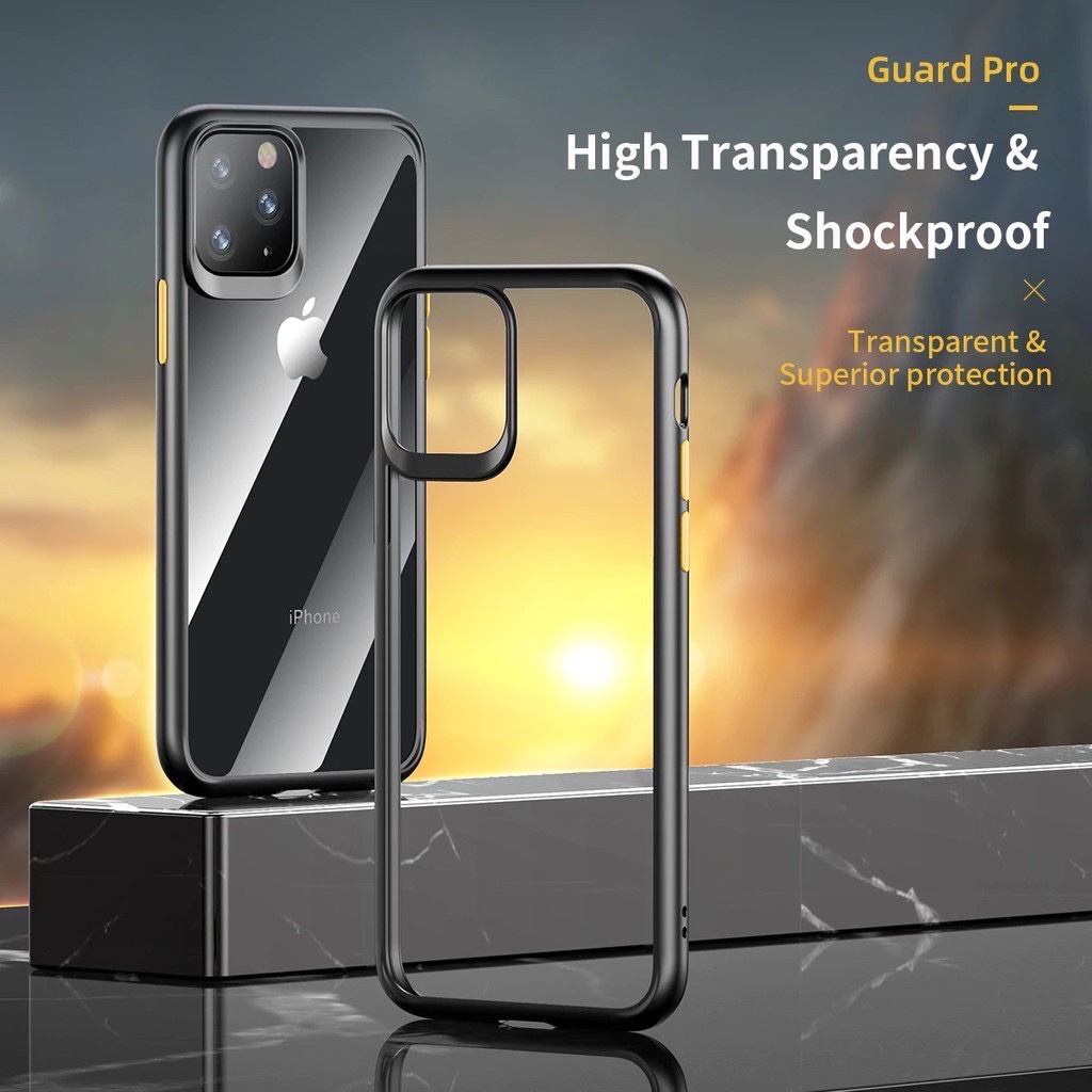 [HCM]Ốp lưng TPU PC ROCK chống sốc cho iPhone 11