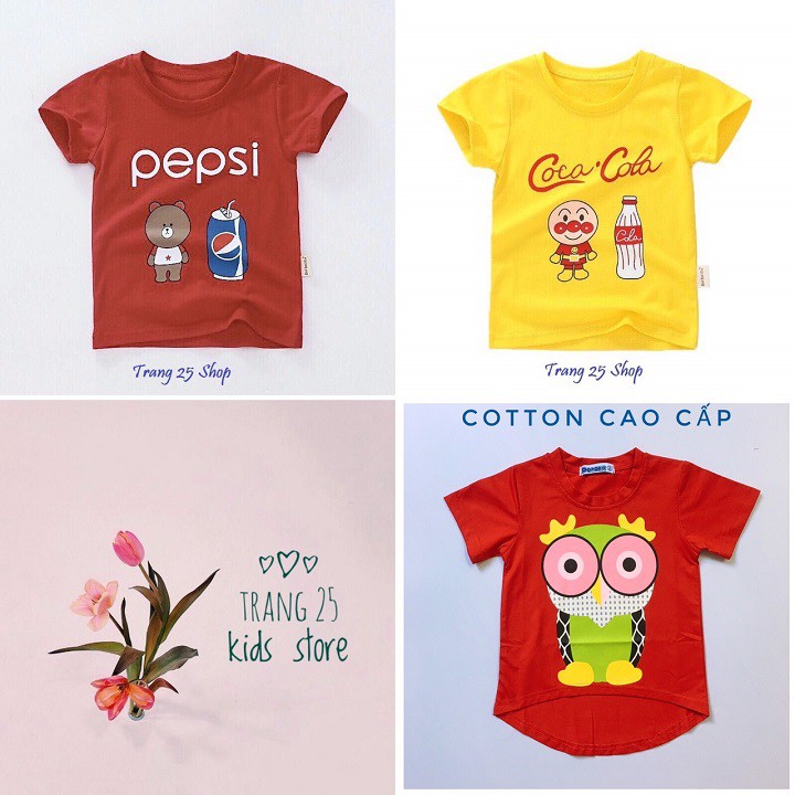 [HCM][Ảnh thật] Áo Thun Bé Gái 9kg-45kg Cotton Mịn Xịn Tốt Cho Da Bé AA016 - Trang 25 Kids