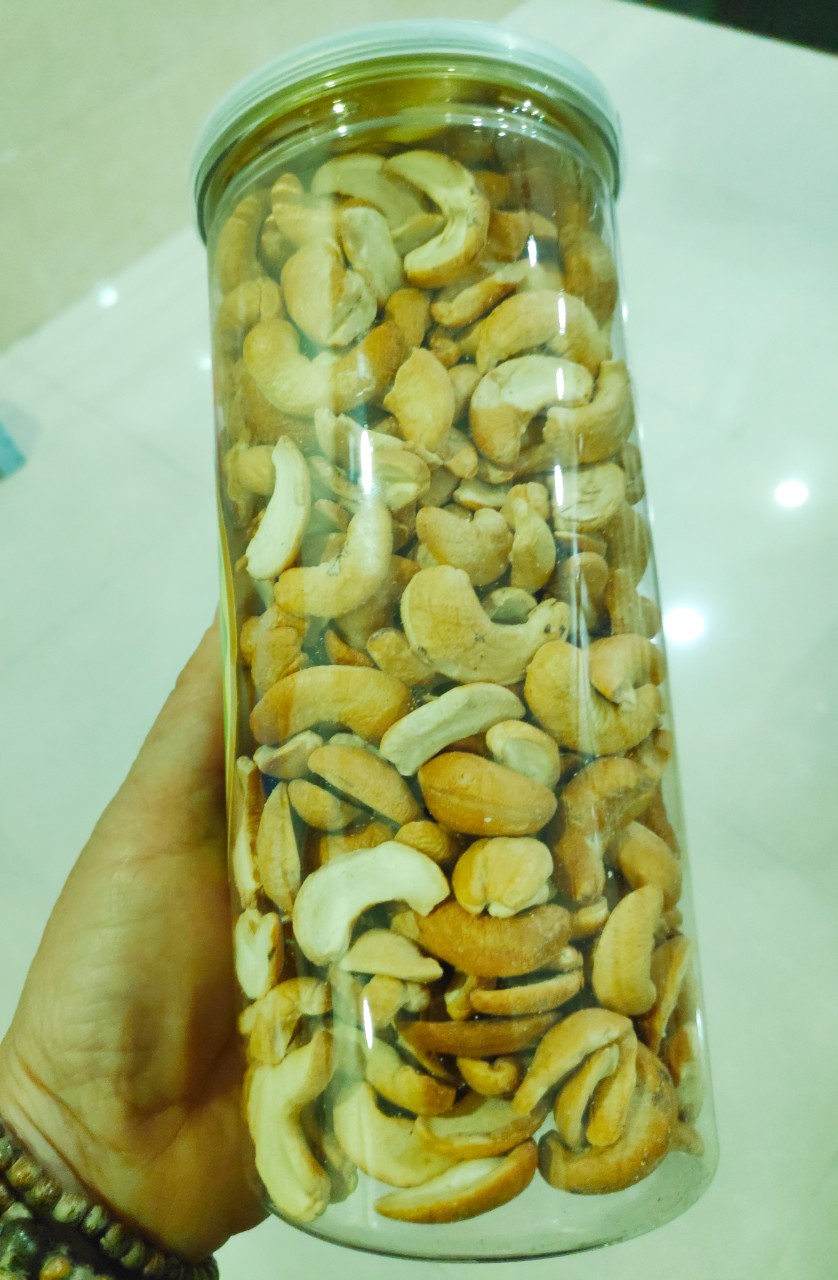 HẠT ĐIỀU RANG MUỐI SẠCH VỎ LOẠI 1 BỂ ĐÔI LỰA TỪNG HẠT