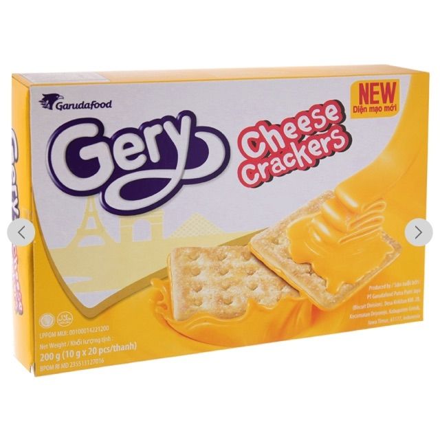 Combo 3 hộp Bánh Gery Phô Mai