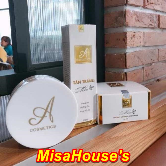 COMBO SUA TAM TRANG DA + KEM DUONG BODY MEM