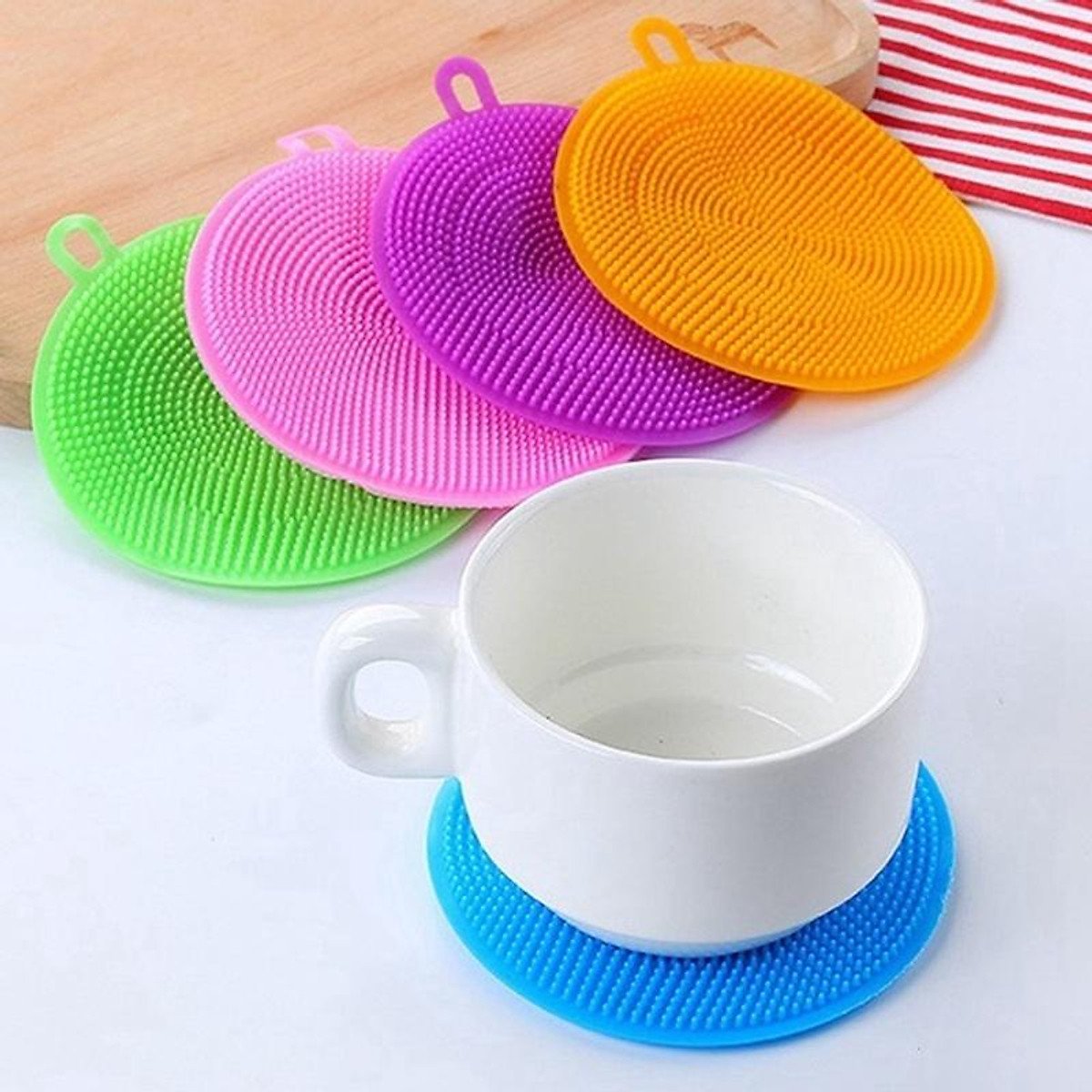 Miếng Rửa Chén Silicon