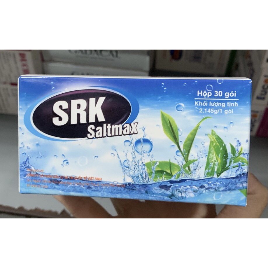 Muối rửa mũi SRK SALTMAX hộp 30 gói