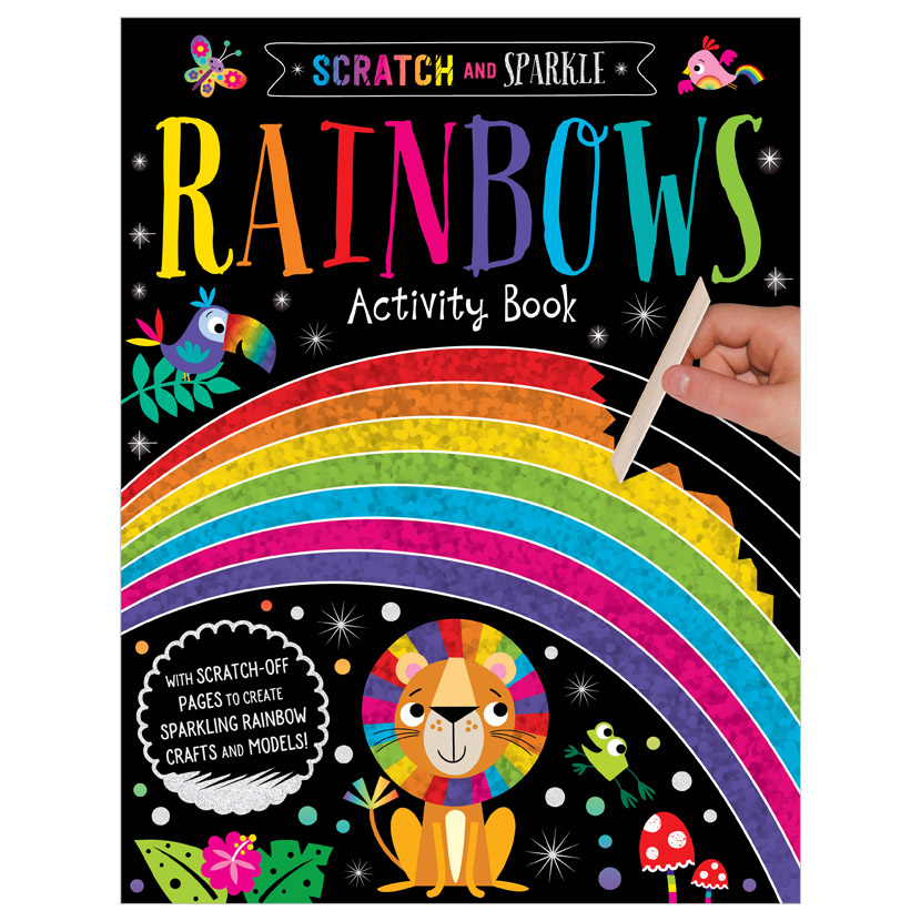Sách Ngoại Văn - Fahasa - Scratch And Sparkle Rainbows Activity Book