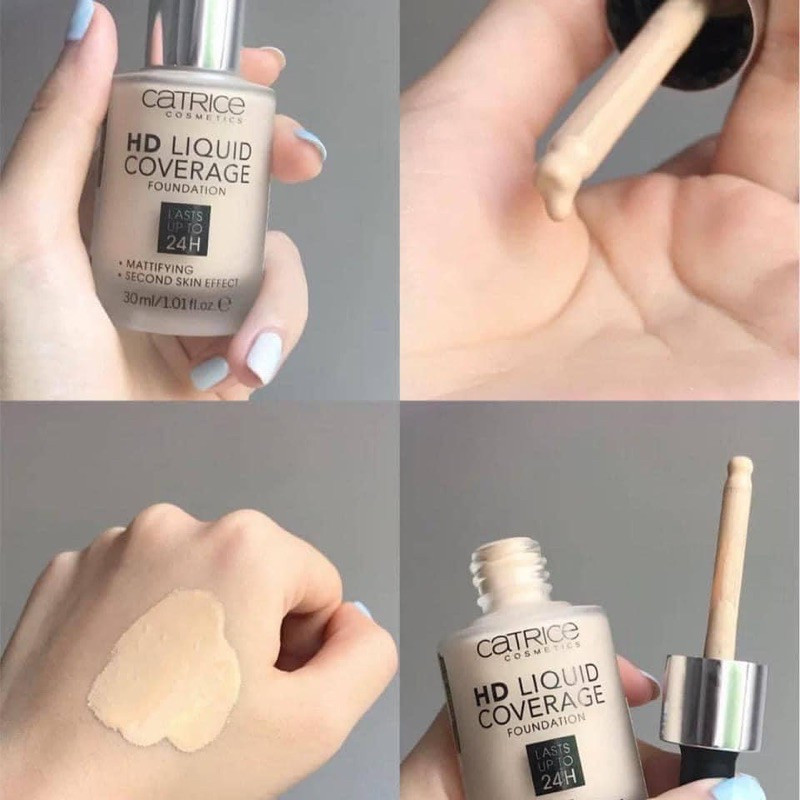 Kem Nền Catrice HD Liquid Coverage Foundation