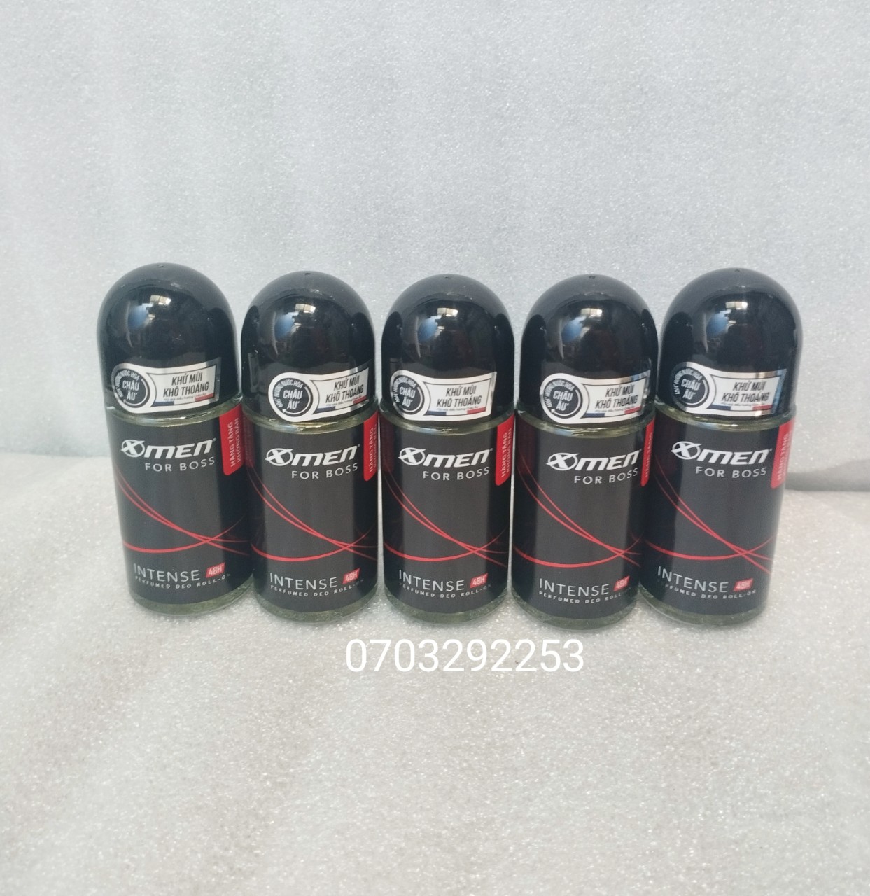 Combo 5 chai lăn khử mùi X-men For Boss Intense 40ml