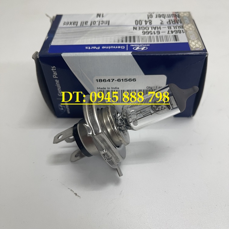 Bóng đèn pha H4 lắp cho các dòng xe con, I10, getz, morning ...